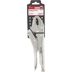 Alicate de pressão 10" curvo aço carbono niquelado - Nove54