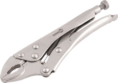 Alicate de pressão 10" curvo aço carbono niquelado - Nove54