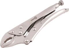 Alicate de pressão 10" curvo aço carbono niquelado - Nove54