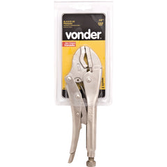 Alicate de pressão 10" reto cromo vanádio niq Vonder Plus