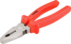 Alicate universal 8" aço carbono polido plastificado Nove54