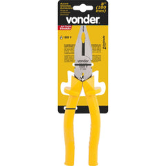 Alicate universal 8" eletricista vanádio isol. 1000v Vonder