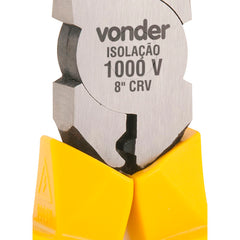 Alicate universal 8" eletricista vanádio isol. 1000v Vonder