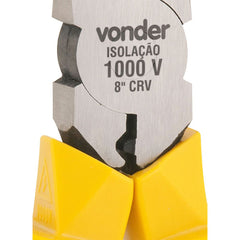 Alicate universal 8" eletricista vanádio isol. 1000v Vonder