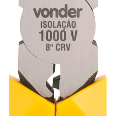 Alicate universal 8" eletricista vanádio isol. 1000v Vonder