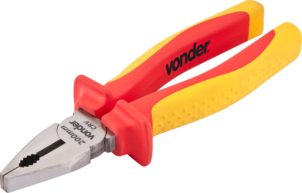 Alicate universal 8" vde cromo vanádio isolado 1000v Vonder