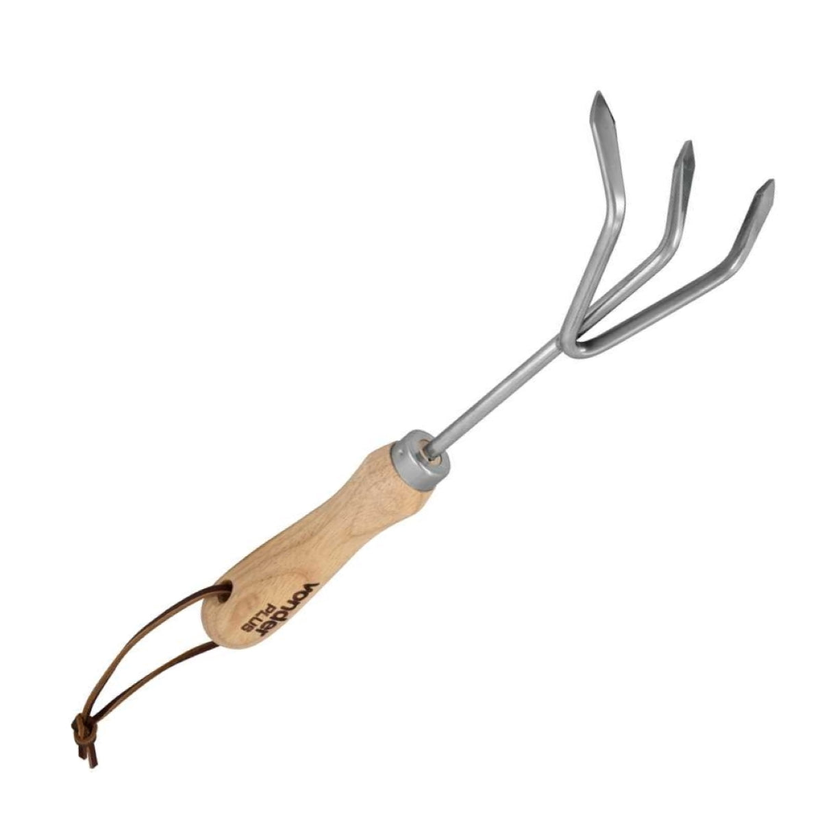 Ancinho 3 Dentes Inox Para Jardim Vonder Plus