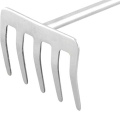 Ancinho 5 Dentes Inox Para Jardim Vonder Plus