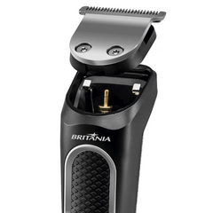 Aparador de Pelos BAP21P Multigroom Britânia 7 Acessórios de Corte e Indicador de Bateria Bivolt