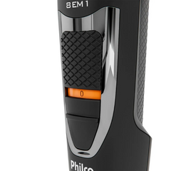 Aparador Raspador de Pelos PAP14 Multigroom Philco Com 8 Acessórios de Corte e Bolsinha Bivolt