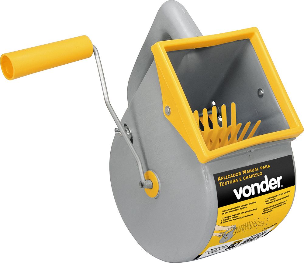 Aplicador manual para textura e chapisco - Vonder