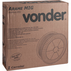 Arame Mig Aço Inox 308L 1,2mm Carretel com 15 Kg Vonder