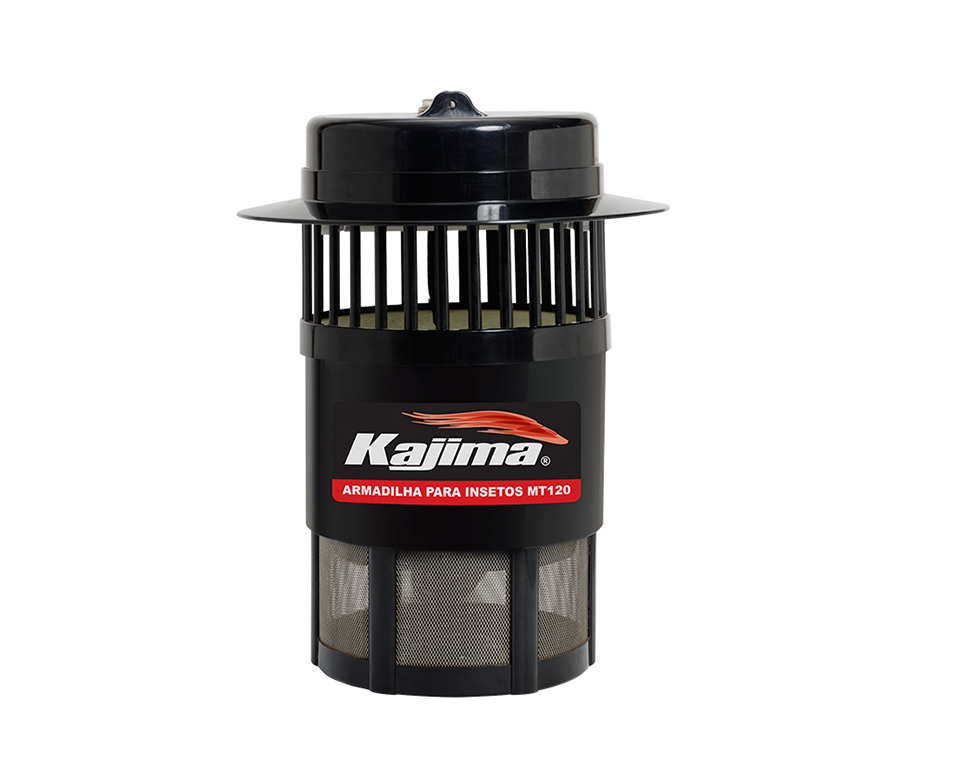 Armadilha para Insetos Kajima Mt-120 220V Isca Trio-Fatal Luz/Calor/Co2-Dioxido de Carbono