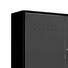 Armário Aéreo Para Ferramentas Ábile Dark Presto Aço 72,5cm Suspenso Chave Oficina Preto Cinza