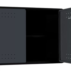 Armário Aéreo De Canto Ábile Dark Presto