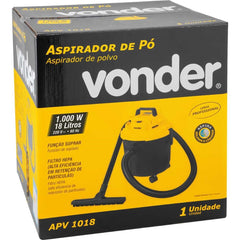 Aspirador de Pó e Líquidos 1000W 220V APV1018 Vonder