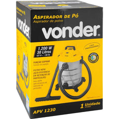 Aspirador de Pó e Líquidos 1200W 127V APV1230 Vonder