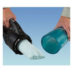 Aspirador de Pó 750ML Sem Fio 18V Com Bateria Carregador Bocais Tubo Motor BL DCL281FRF Makita