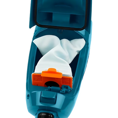 Aspirador de Pó 750ML Sem Fio 18V Com Bateria Carregador Bocais Tubo Motor BL DCL281FRF Makita