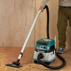 Aspirador de Pó 8L Sem Fio 36V Com AWS Filtro HEPA 10 Sacos Coletores Acessórios DVC867LZX1 Makita - Guimepa