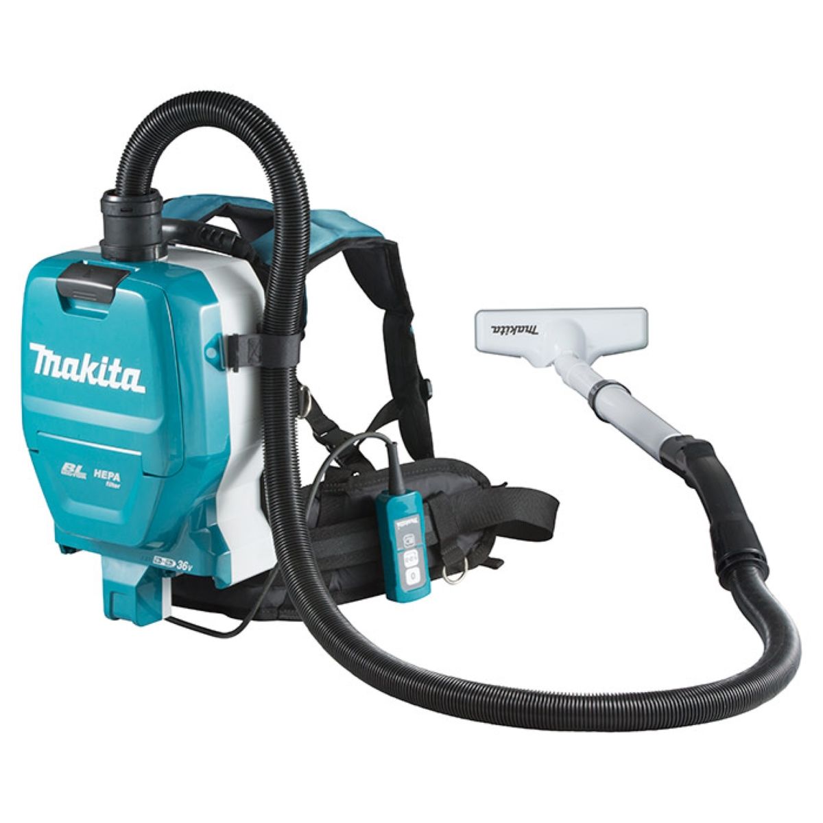 Aspirador de Pó Costal Portátil 1,5L HEPA Sem Bateria Sem Carregador DVC261Z Makita - Guimepa