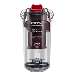 Aspirador de Pó Vertical PAS4000V Power Clean Philco Vermelho Filtro Lavável Cabo 5M Potente 220V