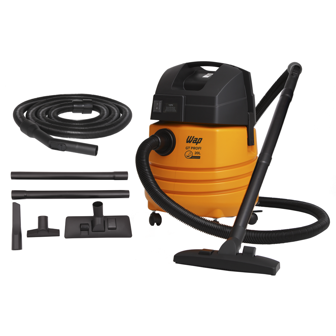 Aspirador de Pó e Água Profissional GT PROFI 20 1400W com Bocal de Sopro 127V