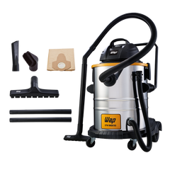 Aspirador de Pó e Água WAP GTW Inox 50 Profissional 1600W com Filtro HEPA 127V