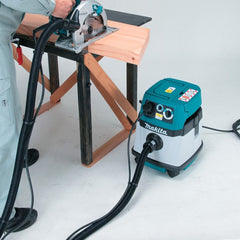 Aspirador de Pó e Líquido 13L GYUPPA 1050W Com Mangueiras Tubos Bocais VC1310LX1 110V Makita