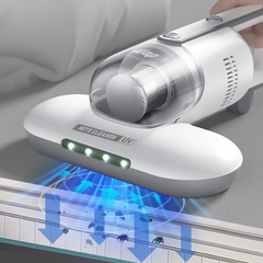 Aspirador de Pó Antiácaro com Luz UV Germicida WAP MITE CLEANER UV Portátil 220V