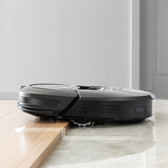 Robô Aspirador Inteligente WAP WSMART Controle Remoto, Varre Aspira e Passa Pano