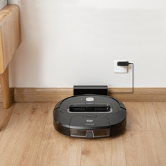 Robô Aspirador Inteligente WAP WSMART Controle Remoto, Varre Aspira e Passa Pano