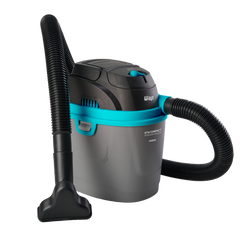 Aspirador de Pó e Água Portátil 1400W 150 mbar 5,5 litros Pequeno e Potente com Soprador WAP GTW COMPACT 127V