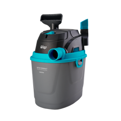 Aspirador de Pó e Água Portátil 1400W 150 mbar 5,5 litros Pequeno e Potente com Soprador WAP GTW COMPACT 127V