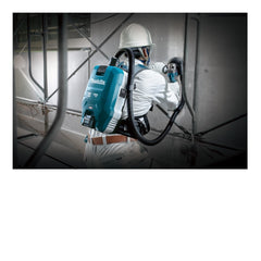 Aspirador de Pó Costal AWS Mangueira e 10 Sacos Sem Bateria Sem Carregador VC009GZ Makita