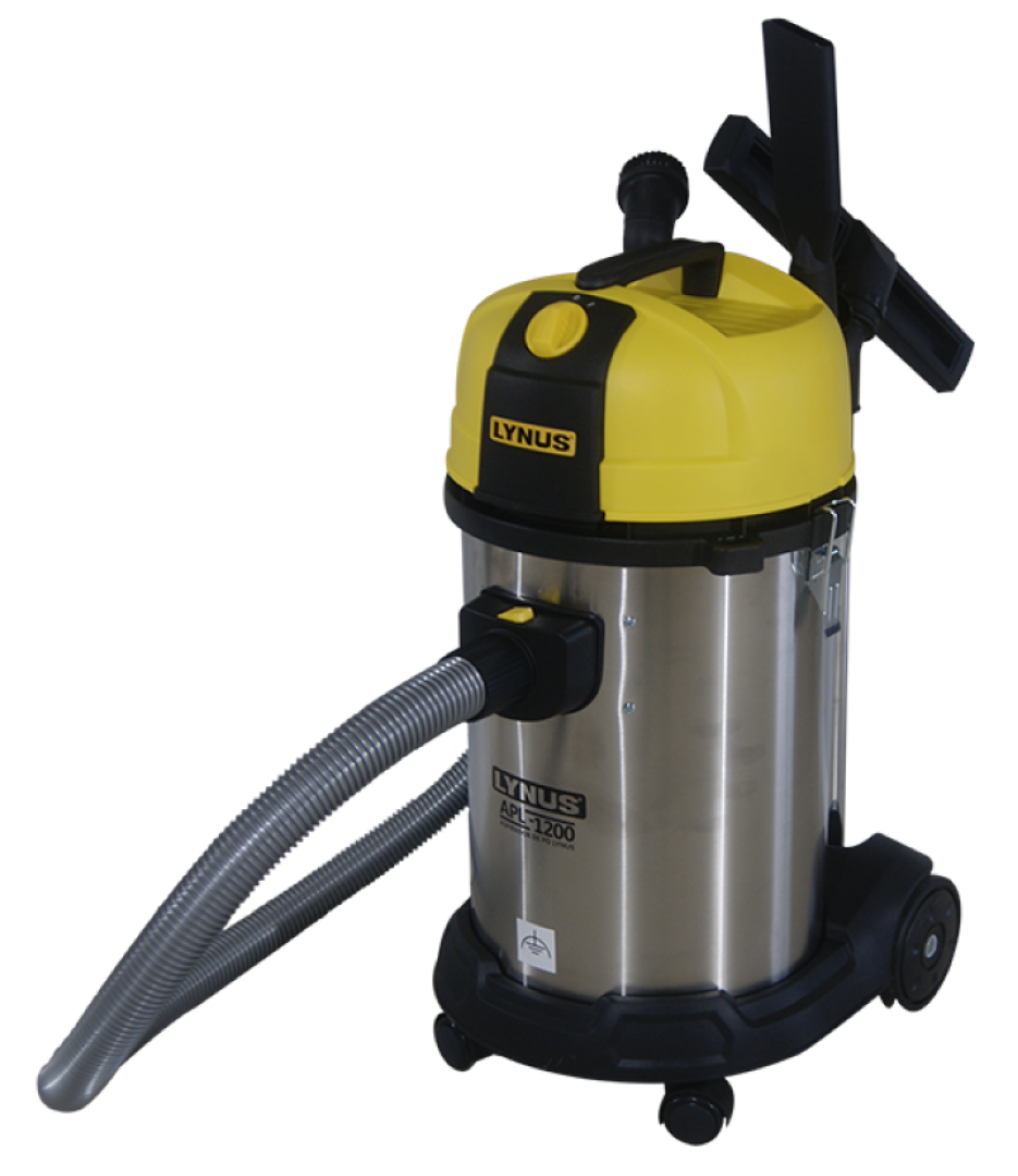 Aspirador de Pó Tanque Inox 35L 1200W 220V APL-1200 Lynus - Guimepa
