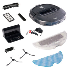 Aspirador de Pó Robô WAP WCONNECT Controle de Voz, Retorna para Base Bivolt