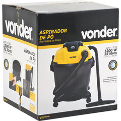 Aspirador de pó e liquidos 1200W 127V 35L apv1235 Vonder