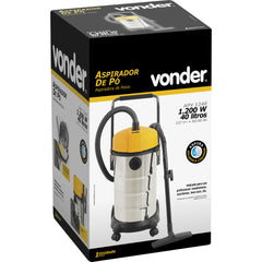 Aspirador de pó e liquidos 1200W 127V 40L apv1240 Vonder