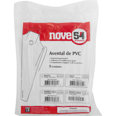 Avental PVC Branco 1,20x0,70 Branco kp400 Nove54