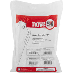 Avental pvc 1,20x0,70 com forro branco - Nove54