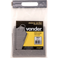 Avental pvc 1,20x0,70 com forro preto ca11126 - Vonder