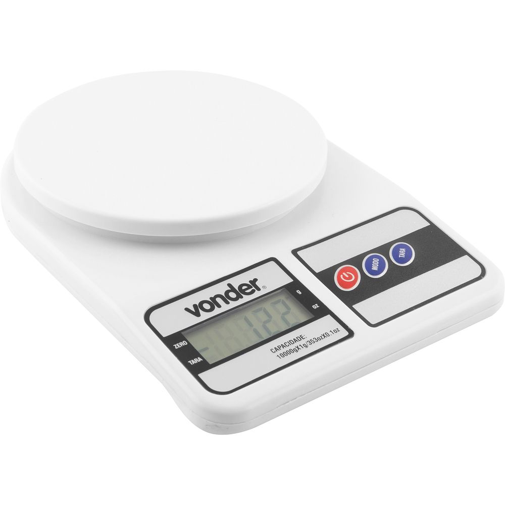 Balança Digital de Precisão 10 Kg Vonder