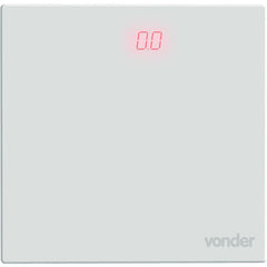 Balança digital de vidro 310x300mm 150kg - Vonder