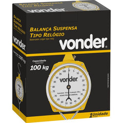 Balança suspensa tipo relógio 100kg - Vonder