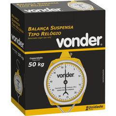 Balança suspensa tipo relógio 50kg Vonder