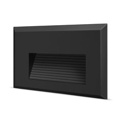 Balizador de Parede Embutir Preto BIV 3000K 2W Black+Decker