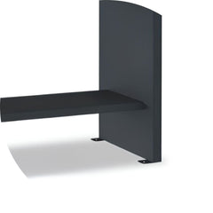 Bancada de Trabalho Endurance Laranja 6 Gavetas Tampo Madeira Laminada C59A-O Beta