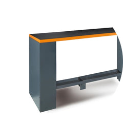 Bancada de Trabalho Dupla 4 Metros com Apoio Central Revestida em PVC Anti-choque C55BG-D4 Beta
