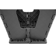 Banqueta Plástica Dobrável 360 mm Cinza Vonder